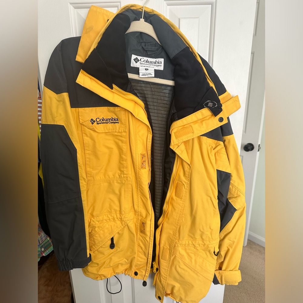 Columbia Sportswear Yellow Jacket